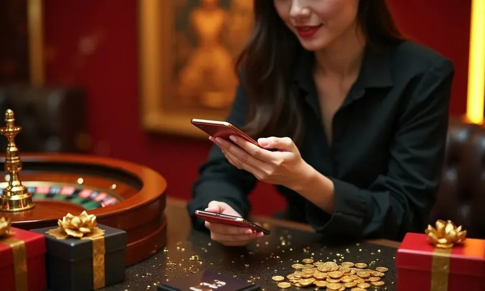 Mobile casino lobby